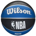 Wilson Basketball, NBA Team Tribute Model, ORLANDO MAGIC, Outdoor, Rubber, Size: 7