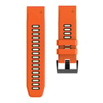 Twin Sport klockarmband Garmin Fenix 8 (47mm) - Orange/svart