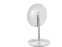 Platinet Rund Sminkspegel Led-Lampa - Stående, Justerbar Ljusstyrka, Touch, Med 600Mah-Batteri