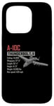 Coque pour iPhone 15 Pro Avion américain A-10C Thunderbolt II