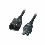 2M IEC C14 TO C5 (CLOVER LEAF) POWER CABLE