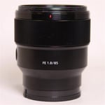 Sony Used FE 85mm f/1.8 Prime Lens