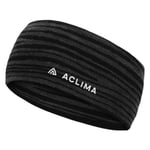 Aclima WarmWool Motion Headband (Svart (BLACK MOTION) One size)