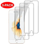 3-Pack - iPhone 7/8/SE (2020/2022) Härdat Glas Skärmskydd