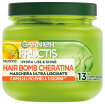 Fructis Masque Cheveux 320 Ml.vaso Lisses C/Risciacqu