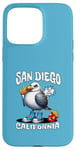 Coque pour iPhone 15 Pro Max San Diego California Seagull French Fries Souvenir drôle