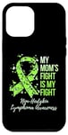 Coque pour iPhone 12 Pro Max My Mom's Fight Is My Fight Non-Hodgkin Sensibilisation au lymphoma