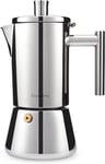 Diego  Stovetop  Espresso  Maker  Stainless  Steel  Italian  Coffee  Machine  Ma