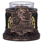 Nemesis Now Harry Potter Gryffindor Tea Light Holder 7.5cm, Resin, Bronze, Officially Licensed Harry Potter Merchandise, Gryffindor Candle Holder, Cast in the Finest Resin, Expertly Hand-Painted