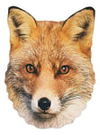 STAR CUTOUTS Ltd SM393 Fabulous Fox Single Face Mask l, Multicolour