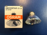 Osram Halogen Lamp Decostar 51 S 12V 50W GU5.3 38° 41870 FL Made in Germany!