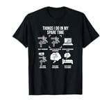 Things I Do In My Spare Time, Crossword Puzzle T-Shirt