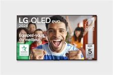 TV OLED Evo LG OLED83G4 210 cm 4K UHD Smart TV 2024 Noir et Argent