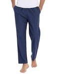 Aseniza Bas de Pyjama Homme Pantalon de Pyjama Homme à Carreaux 100% Coton Confortable et Respirant Décontracté Pantalons Hommes