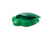 Little Tikes Go Green Turtle Sandbox, Baldakin, Andre, Plast, Blå, Grønn, Sandkasse