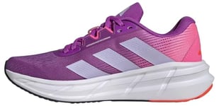 adidas Women's Questar 3 Running Shoes Non-Football Low, Purple Burst/Purple Tint/Lucid Pink, 4.5 UK