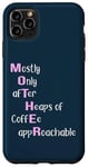 iPhone 11 Pro Max Funny Mom Pun Crossword Puzzle Coffee Mother Case