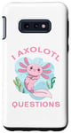 Coque pour Galaxy S10e I Axolotl Questions Amphibien mignon