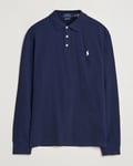 Polo Ralph Lauren Custom Slim Fit Long Sleeve Polo Refined Navy