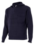 Pull Col Montant Zippé - Homme - Vl101 - Bleu Marine