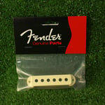 Original Fender Jaguar Pickup Covers Aged White 005-4492-049