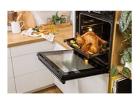 Gorenje Black Set 4 - Bcx6737e05bg+Ecd634x - Oven Med Komfyrtopp - Med Dampfunksjon - Innebygd - Med Selvrens