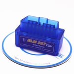 Mini Elm327 V2.1 Obd2 Ii Scanner D'interface De Diagnostic Automatique Bluetooth