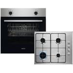 Zanussi ZPG2000BXA Built In Single Ovens & Gas Hob Stainless Steel -COLLECTION