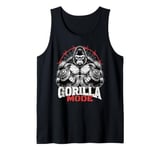 Gorilla Mode Workout Exercise Lifting Weights Strong Gym Tank Top