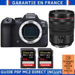 Canon EOS R6 Mark II + RF 24-105mm f/4 L IS USM + 2 SanDisk 64GB Extreme PRO UHS-II SDXC 300 MB/s + Guide PDF MCZ DIRECT '20 TECHNIQUES POUR RÉUSSIR VOS PHOTOS