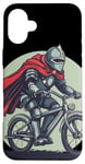 iPhone 16 Plus Cool riding Knight with bike for boys and girls Case