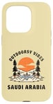 Coque pour iPhone 15 Pro Outdoorsy Vibes Arabie Saoudite Voyage Vacances