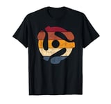 DJ 45-RPM Adapter Shirt Vintage Turntable Record T-Shirt