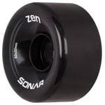 Sonar Zen 62mm/85a Roller Skate Wheels- Black