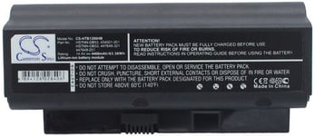 Kompatibelt med Compaq Presario B1215TU, 14.4V, 4400 mAh