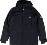 ColourWear Men Eagle Jacket Black, XL