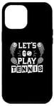 Coque pour iPhone 14 Plus Let's Go Play Tennis – Joueur de tennis amusant