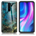 Xiaomi Fantasy Marble Redmi Note 8 Pro kuoret - Smaragdi Vihreä