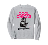 Cool Chicas Leer Libros, Cute Book Reader Woman Library Sweatshirt