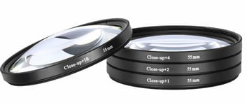 Macro Close up Lenses Lens Filters for Panasonic Lumix DC FZ-82,FZ80,FZ72, FZ70