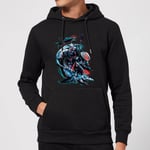 Aquaman Black Manta & Ocean Master Hoodie - Black - S - Noir