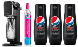 SodaStream Sodastream - Art Black + 3 x Pepsi Max (Bundle)