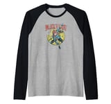 Marvel Black Widow Comic Manche Raglan