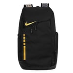 Unisex Nike Elite Pro Basketboll Ryggsäck Skolväska Gym Sport Resväska Laptopväska Black Gold