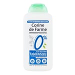 Corine de Farme - Gel Douche Hypoallergénique 0% Tolérance+ Peaux Sensibles - pH Neutre, Sans Savon ni Colorant, Naturel - Fabrication 100% Française - 500ml