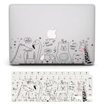 Convient pour Apple notebook MacBook Pro14 étui de protection transparent air13.6 matte 16 pouces coque d'ordinateur M2-RS1394- 15.4 Retina (a1398)