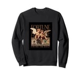 Extravagant design: Artful collage - Fortune favors the Bold Sweatshirt