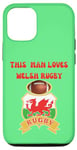 iPhone 12/12 Pro This Man Loves Welsh Rugby Welsh Fan Wales Case