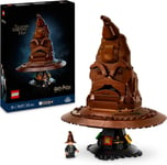 LEGO Harry Potter Talking Sorting Hat Set, Model Kits for Adults to build with a