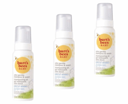 3 x Burt's Bees Baby Ultra Gentle Shampoo and Wash 248ml